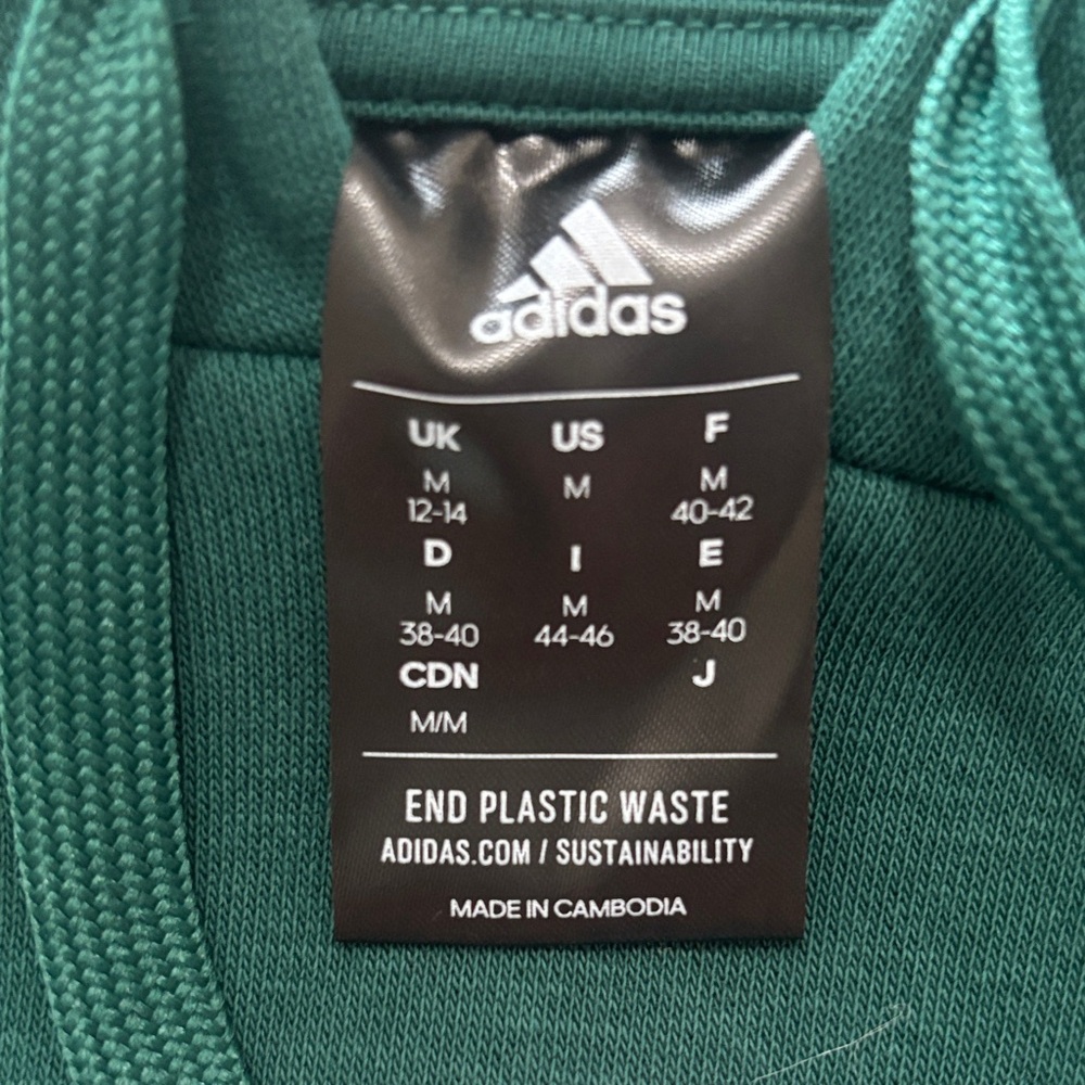 Adidas Forest Green Women’s Medium Hoodie like new. - Picture 2 of 4